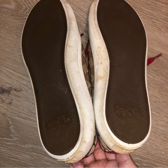 Coach ladies sneakers trainers size 9.5 - Picture 7 of 10